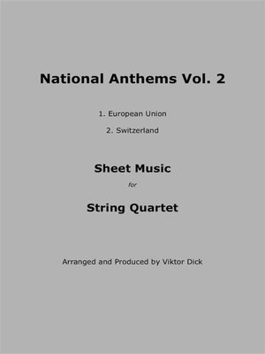 cover image of National Anthems Volume 2